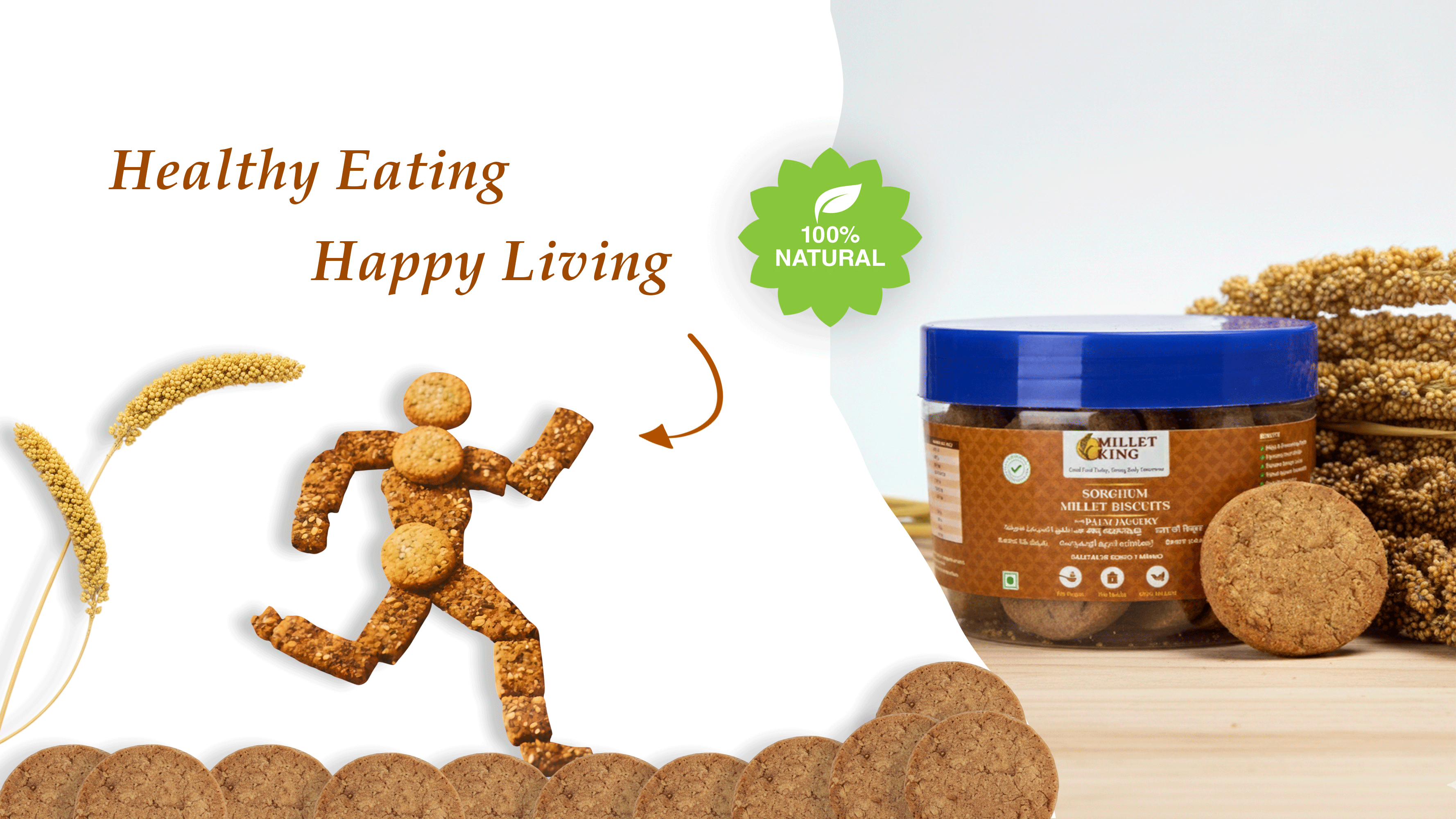 best branding and advertising agency in hyderabad millet king image